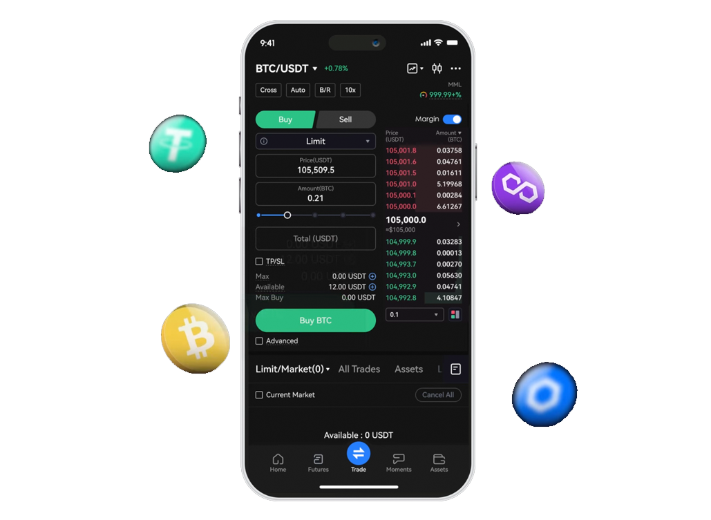Bitget官网APP界面